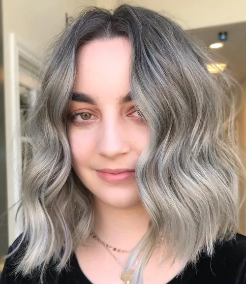 24-gray-and-ash-blonde-bob-hairstyle