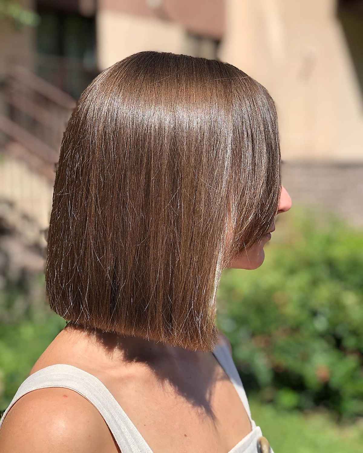 Blunt Long Bob