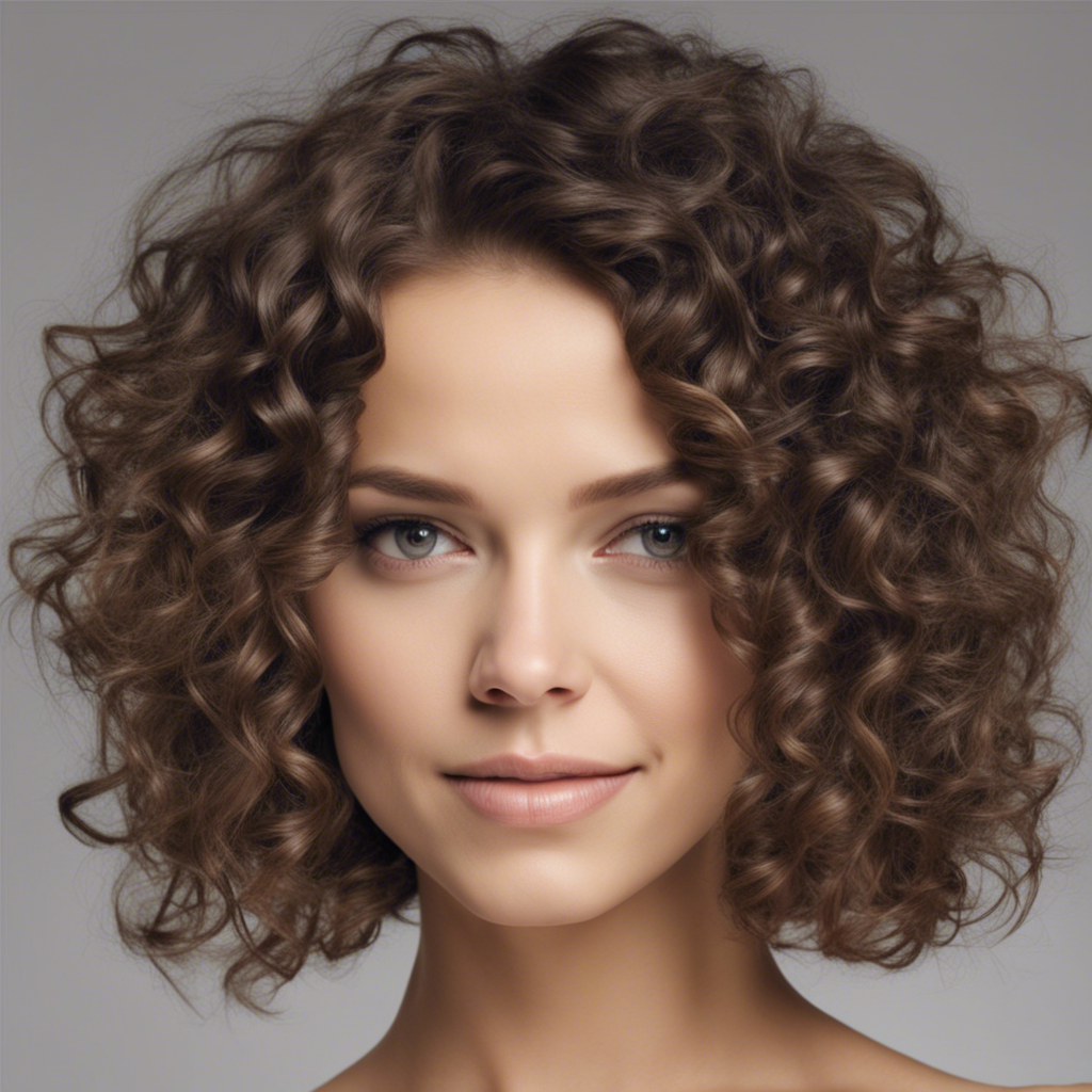 Curly Angled Bob hairstyle