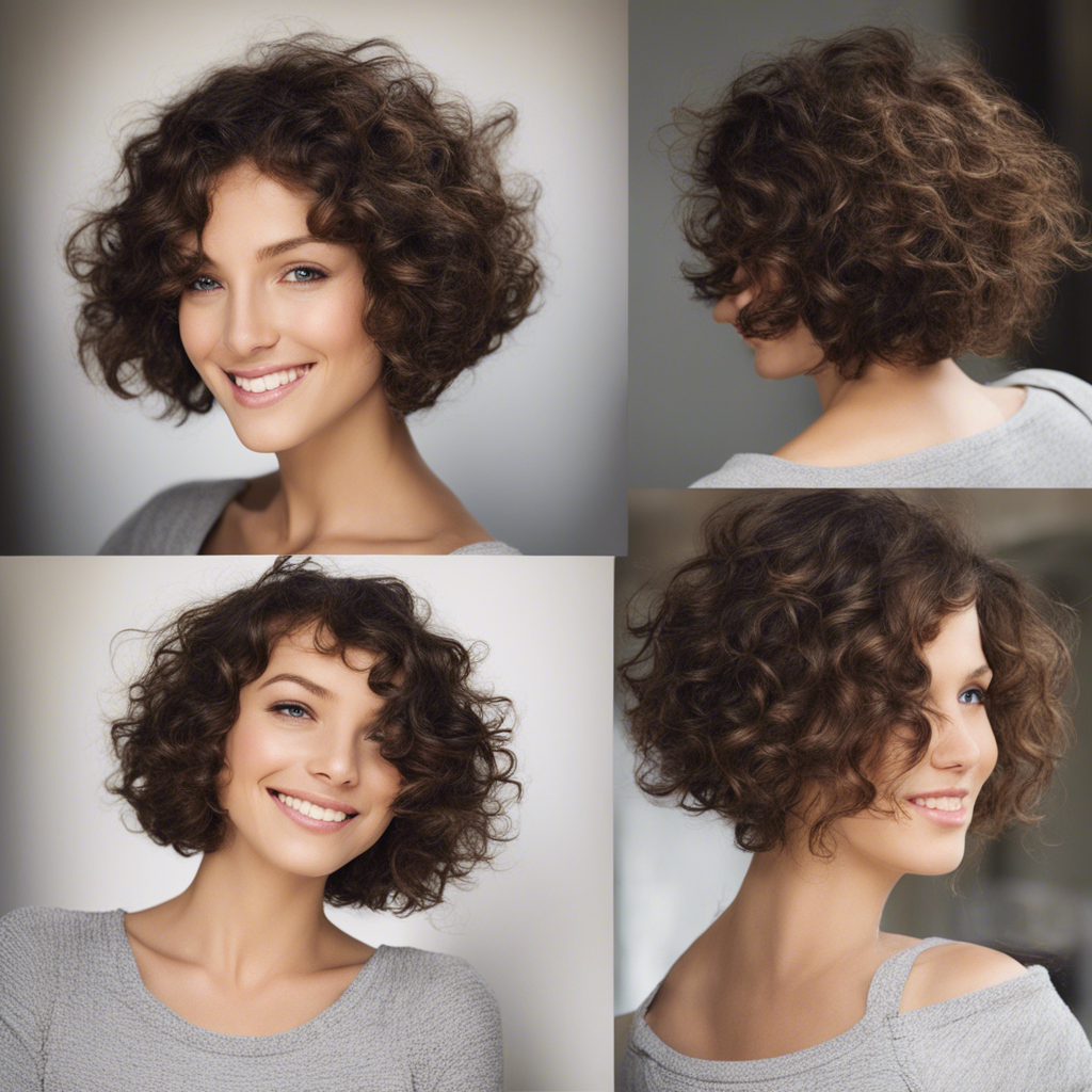 Curly Bob haircut