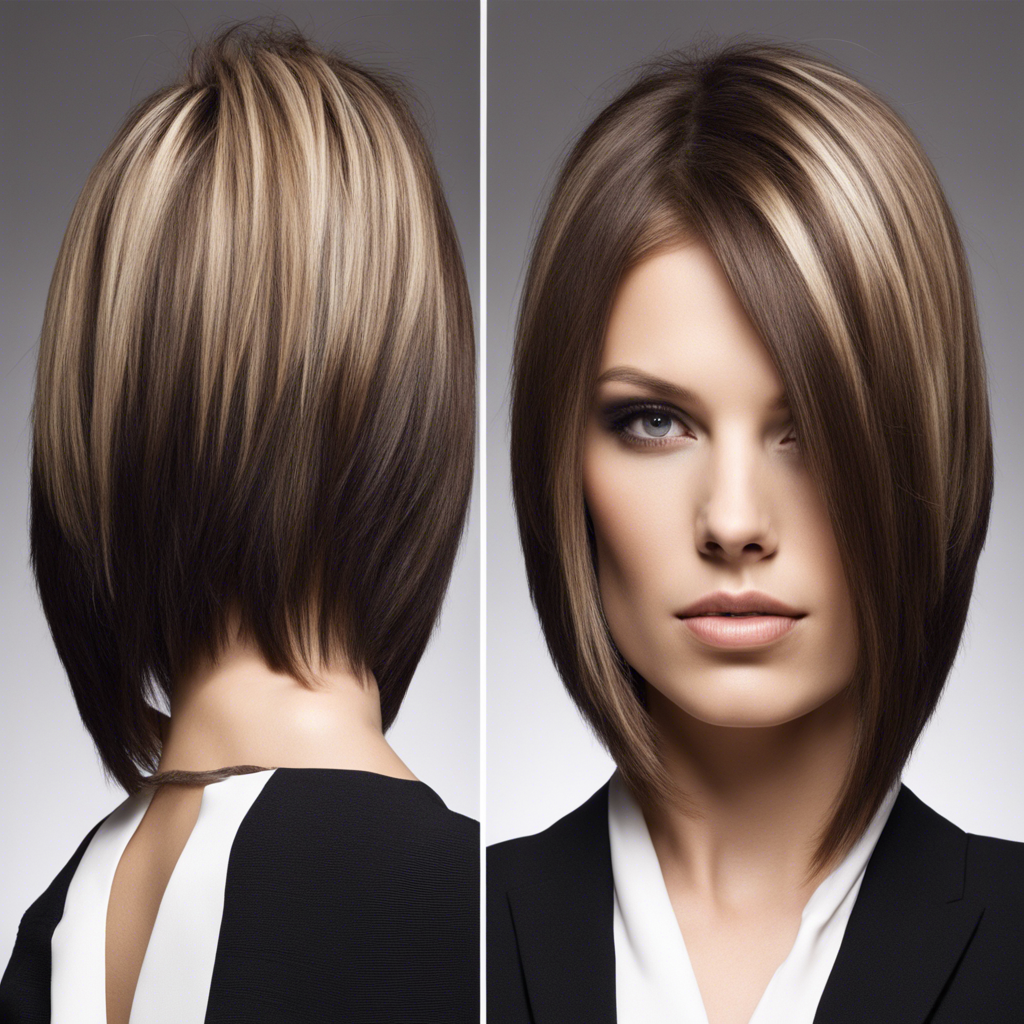 Inverted Angled Bob hairstyle