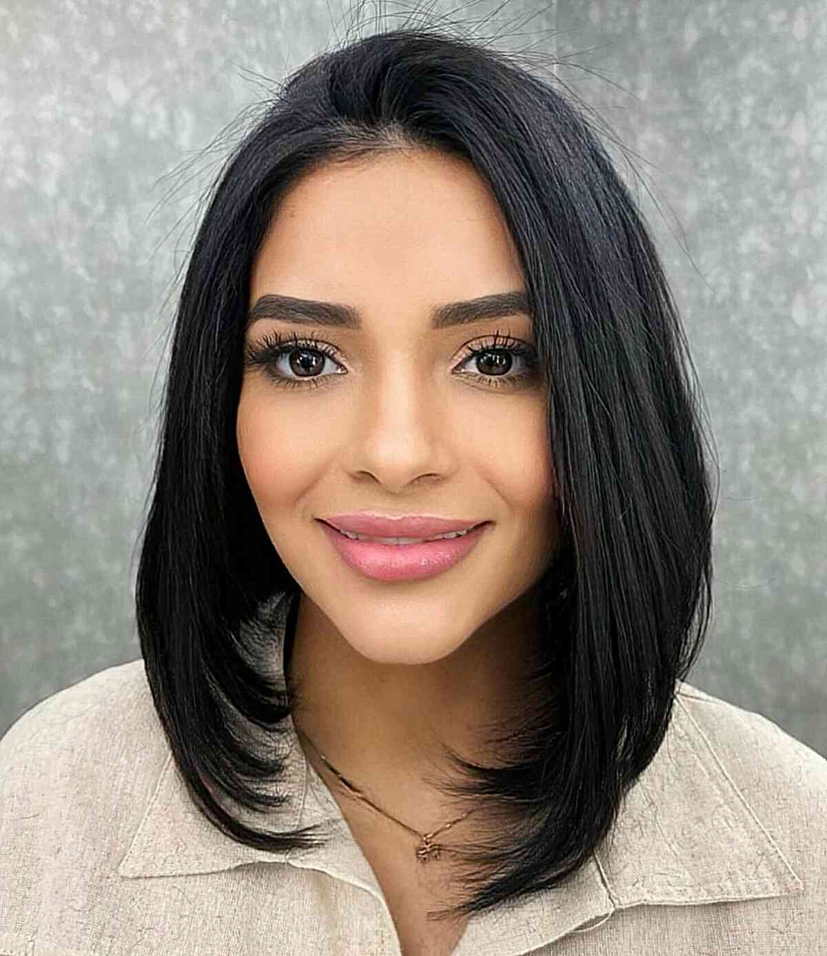 Side-Swept Thick Angled Lob