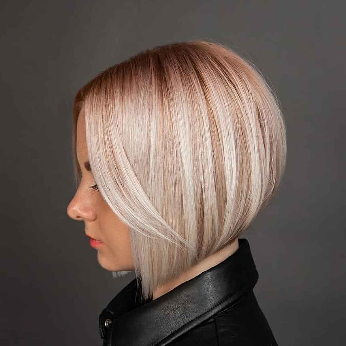 Straight Inverted Bob