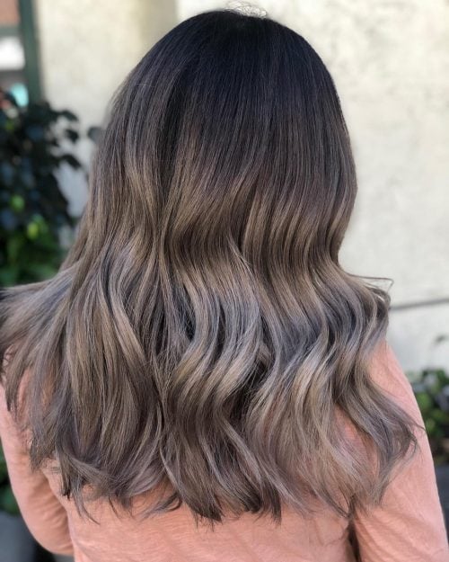 Stylish Silvery Ash Brunette