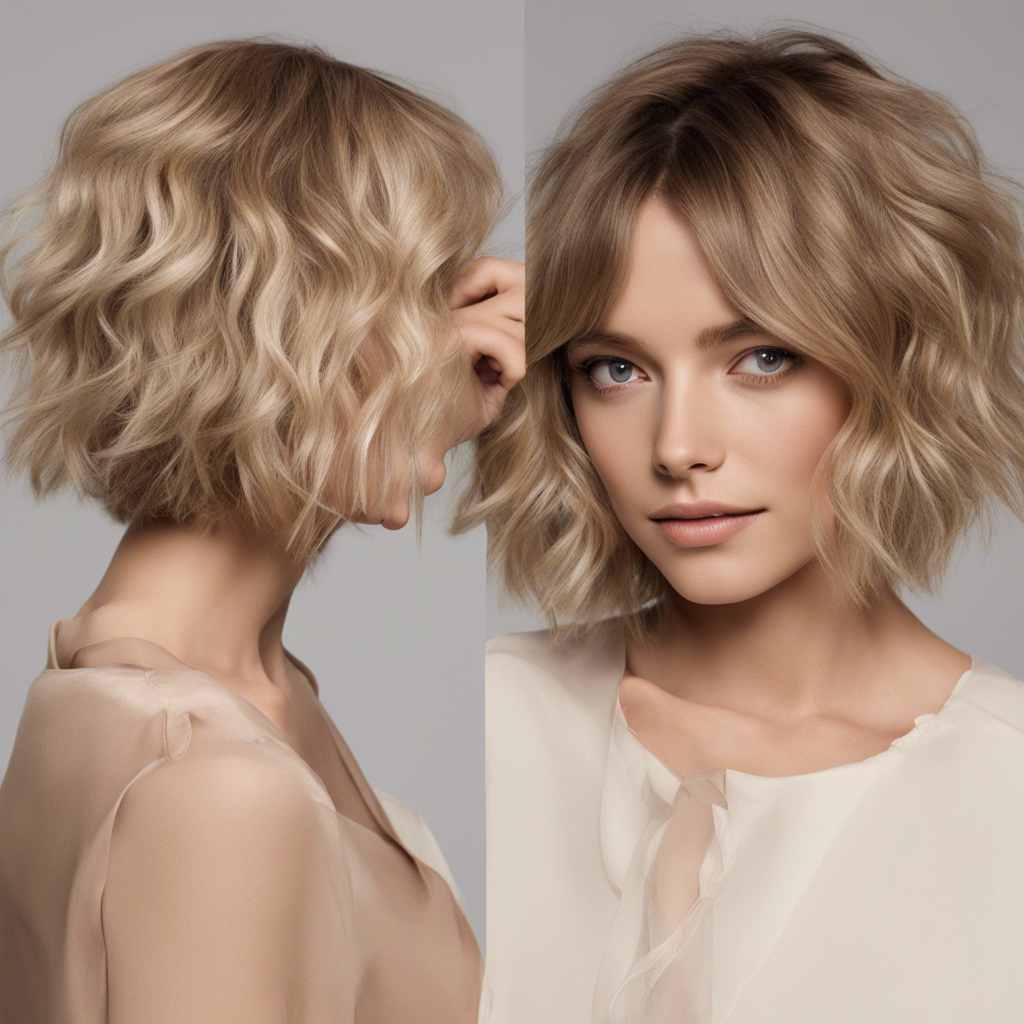 Wavy Bob haircut